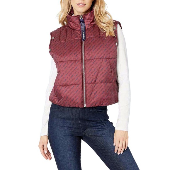 Juicy Couture Snap Off Sleeve Puffer Jacket - Picture 5 of 8